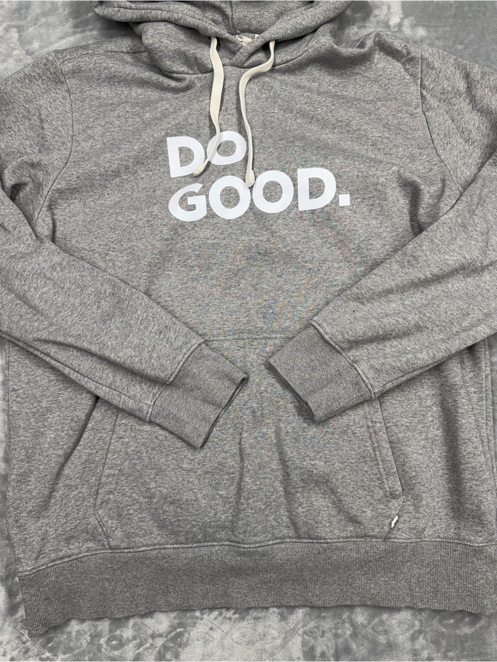 cotopaxi Gray "DO GOOD." Hooded Sweatshirt - Picture 2 of 9